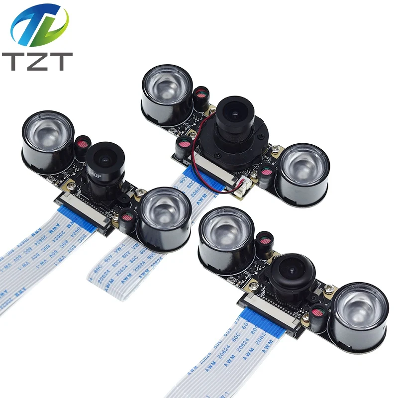 Raspberry Pi 4 камера ночного видения рыбий глаз 5 Мп OV5647 70/95/160 градусов фокусная