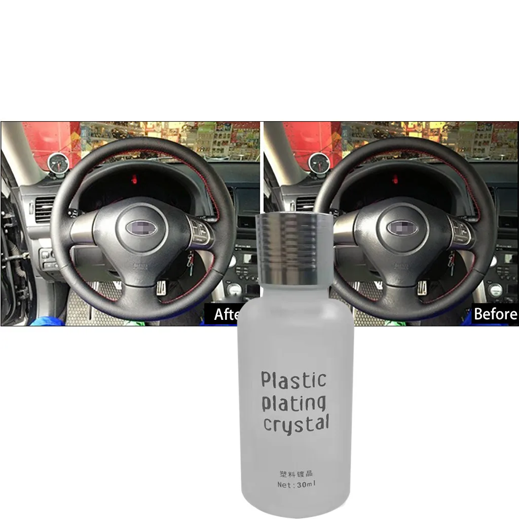 

Car Oxidation Liquid Ceramic Coat 30ML 9H Super Hydrophobic Glass Coating Set Car Liquid Ceramic Coat Nano Plastic Plating