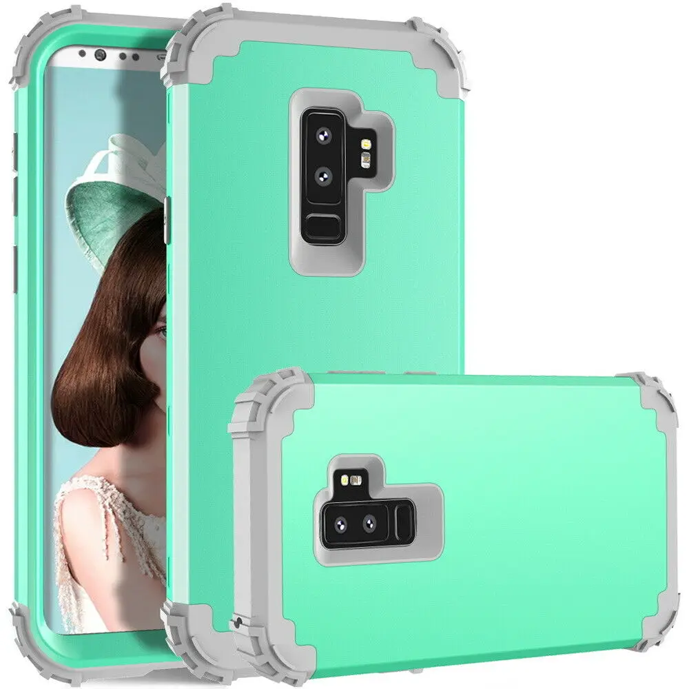 Ударопрочный чехол для Samsung Galaxy S20/S10/S9 Plus/Note 8/9 3 в 1
