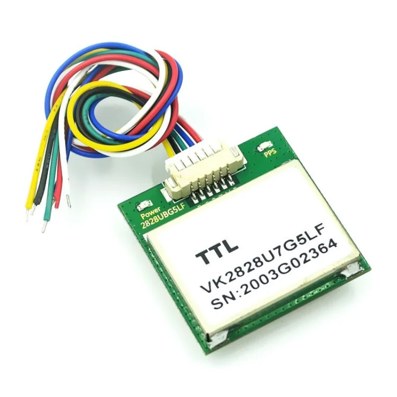 

GPS-модуль VK2828U7G5LF TTL 1-10 Гц с антенной, пульт управления вспышкой, модель GPS, G-мышь, также совместима с 232 общением