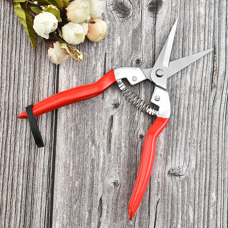 

Steel Anvil Garden Pruner Pruning Shears Grass Cutter Fruit Picking Scissors Gardening Branch Pruners Secateur Bonsai Tools