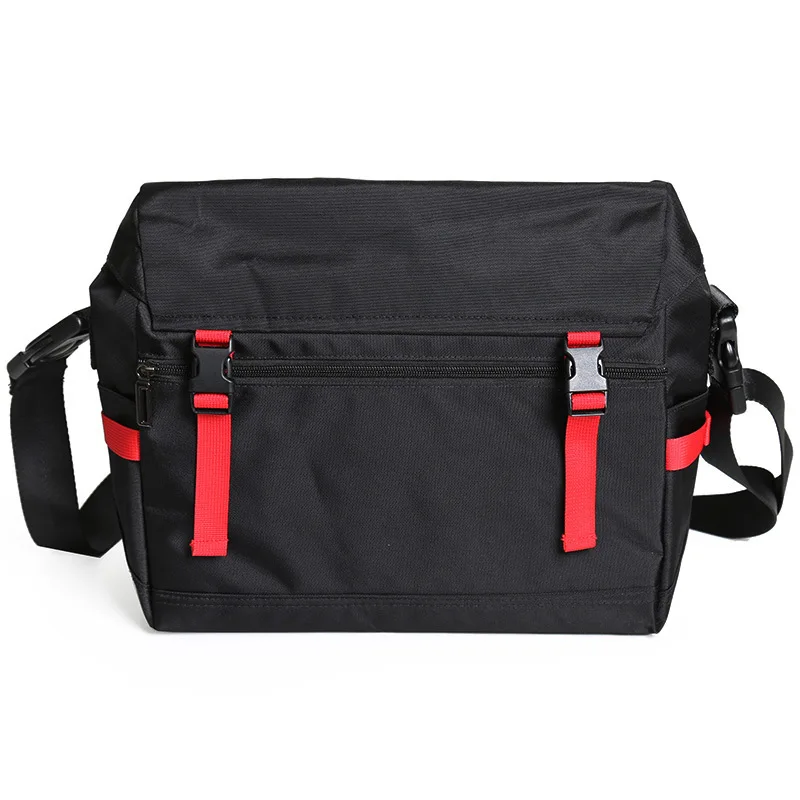 Сумка через плечо черная сумка-мессенджер с фиксированным снаряжением