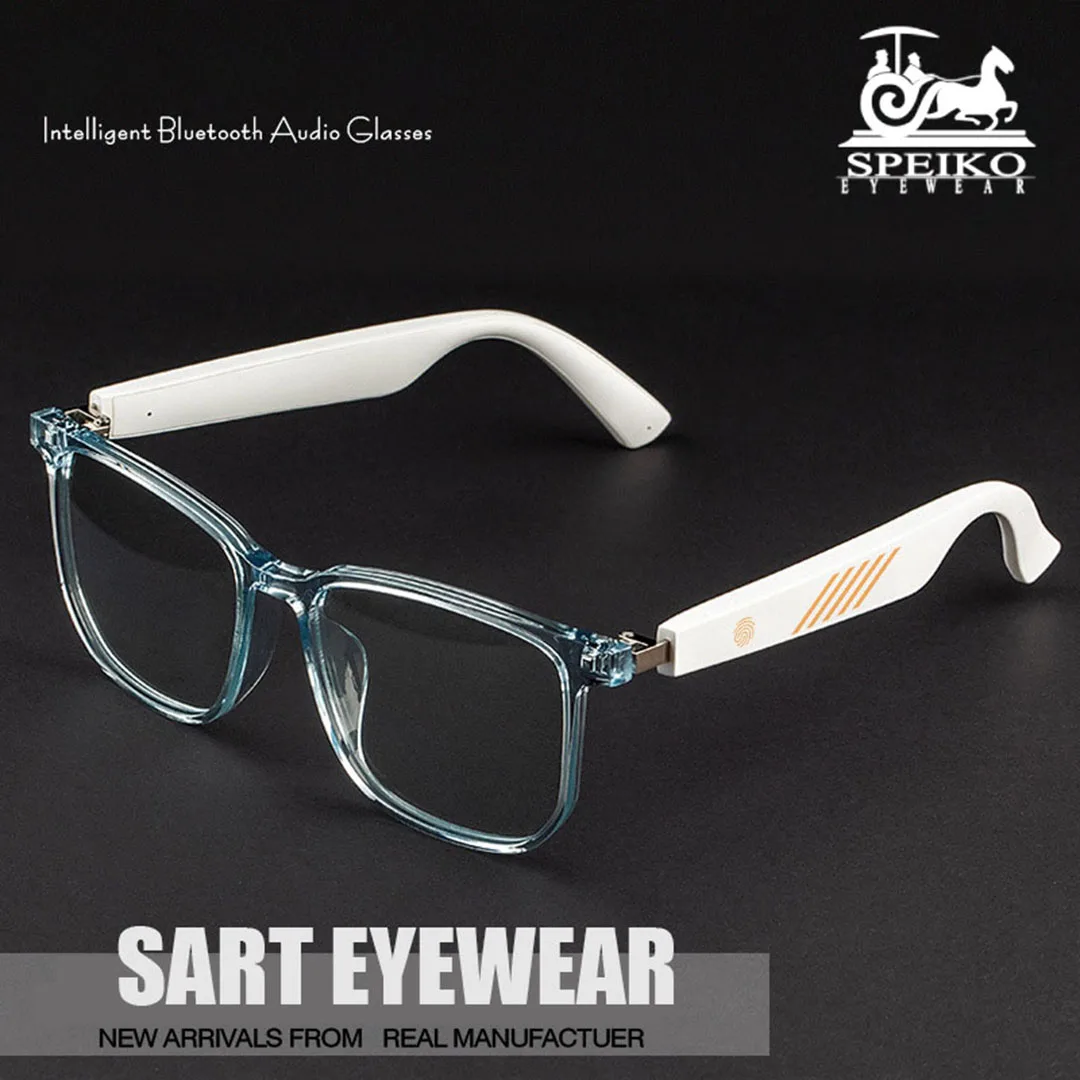 저렴한 MX06 SPEIKO 스마트 아이웨어 블루투스 드라이빙 스포츠 안경 블루 블로킹 렌즈 Professinal Prescrion Myopia SunGlasses