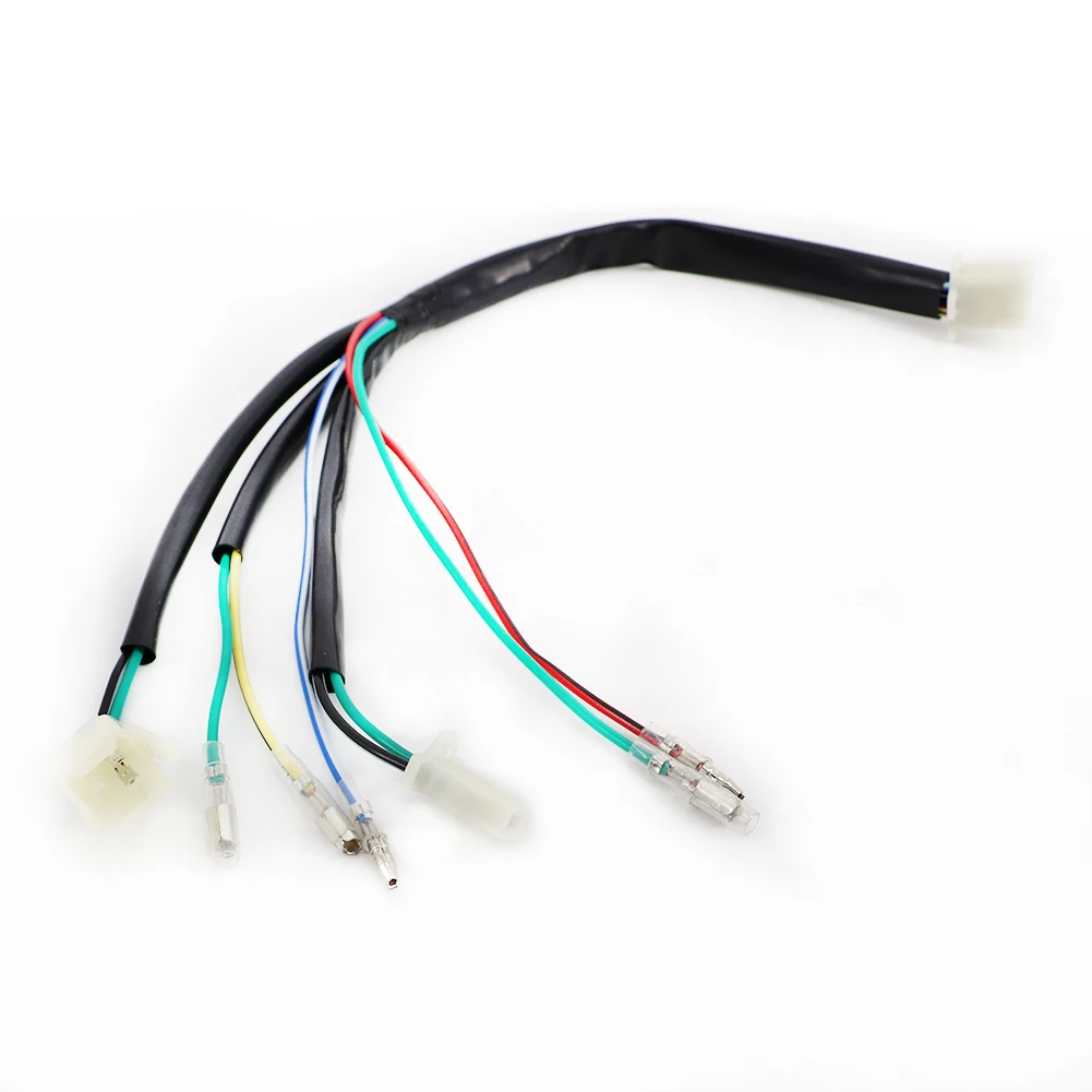 

Motorcycle Foot start Socket Cord Assy Circuit Cable Complete for 110cc Electric Full Vehicle OFFROAD GO Kart ATV Harness Lin