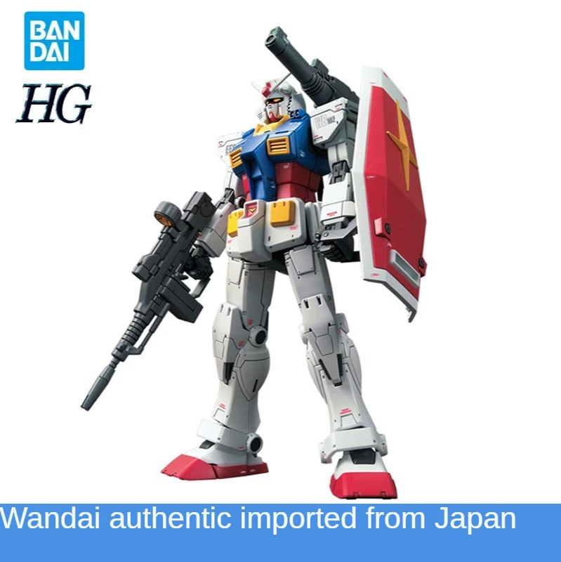 

Bandai Up to Gundam Assembly Model HG GTO 026 1/144 Yuan Zu RX-78-2 Gundam Origin Japanese Cartoon Movie & TV PVC Unisex