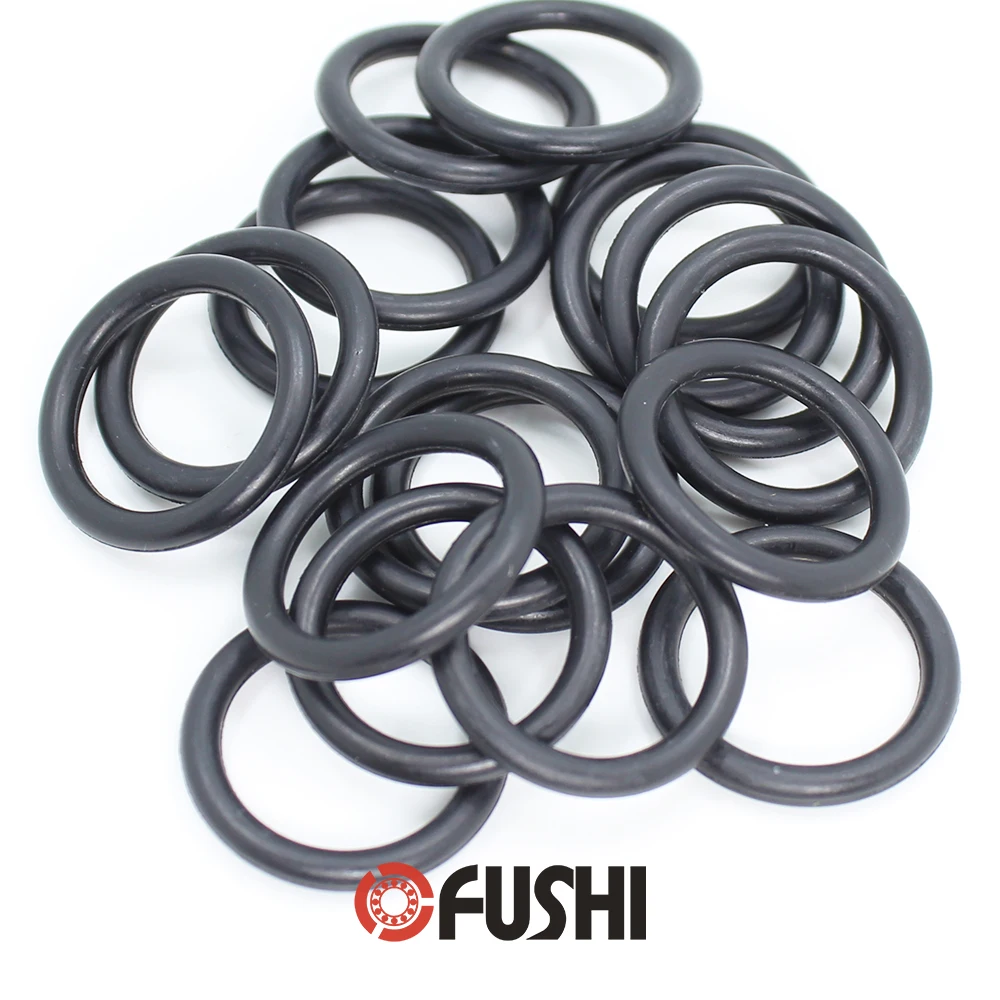 Уплотнительное кольцо CS6mm EPDM ID 18/22/23/25/30/35/38/40/42/46/48*6 мм 10 шт. уплотнительное