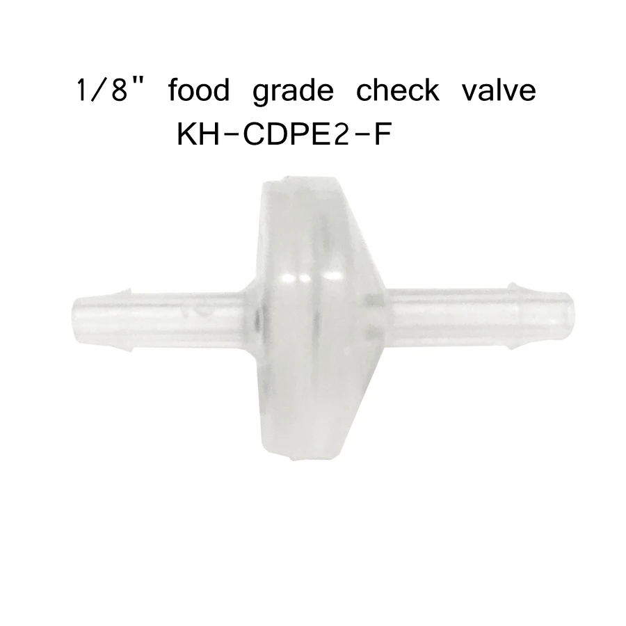 

Пищевой обратный клапан, пластиковый обратный клапан, невозвратный клапан PP 1/8 "до 3/8" DGOzone
