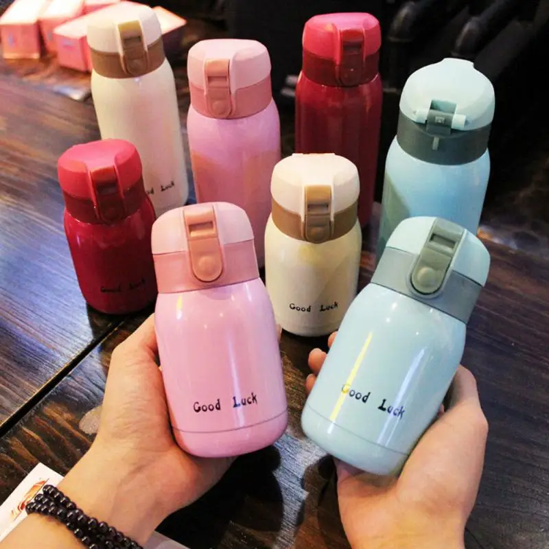 Милый мини термос для конфет 200 мл/360 мл детская мультяшная термобутылка с горячей