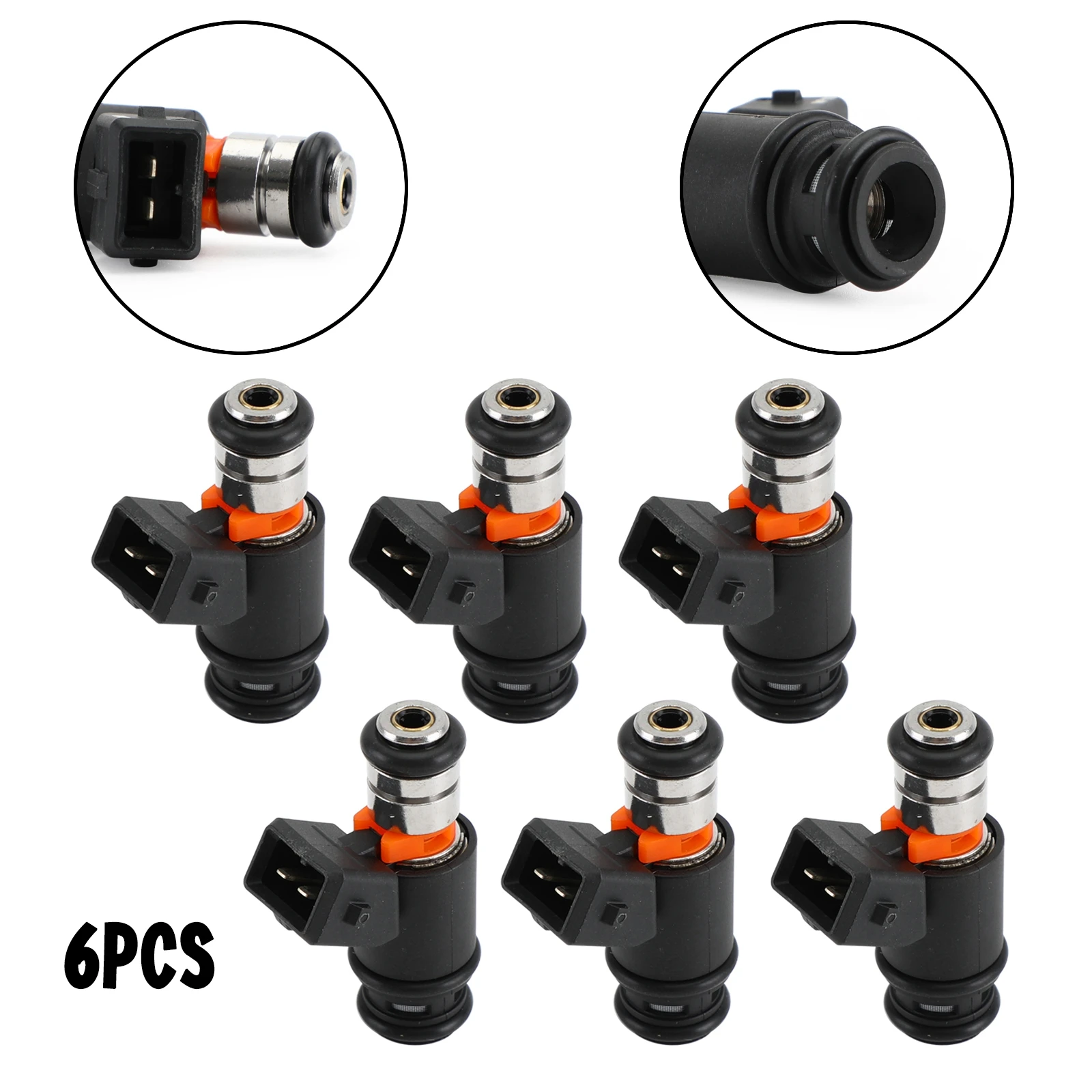 

Artudatech 6PCS Fuel Injectors 021906031D Fit For VW Golf Jetta 1999-2002 EuroVAN 97 99-00 2.8L Car Accessories