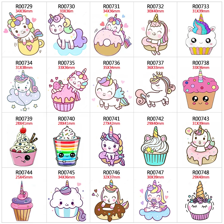 30 шт./лот мультяшное украшение для торта из каучука с плоской спинкой бантов