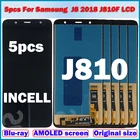 ЖК-дисплей 6,0 дюймов INCELL для Samsung Galaxy J8 2018 J810F, дисплей с сенсорным экраном и дигитайзером для Samsung Galaxy J8 2018 J810, ЖК-дисплей, 5 шт.