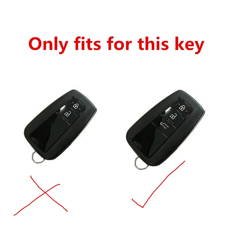 Pretty Full Cover Soft TPU New Car Key Case For Toyota Camry Prado 2017 2018 CHR Prius Corolla RAV 4 Remote Shell Case|Футляр для