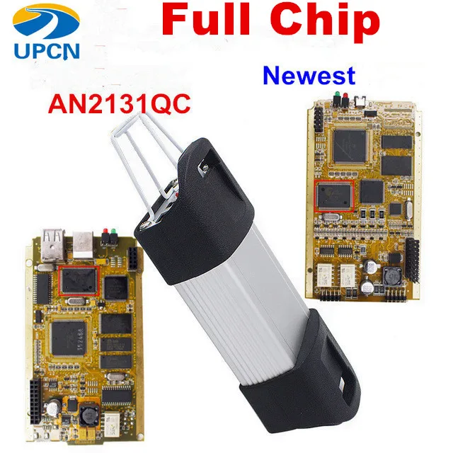 V195 качественный полный чип AN2131QC Can Clip для Renault диагностический инструмент