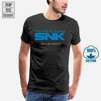 snk future is now logo neo geo mvs aes mens t shirt size s 2xl cool casual pride t shirt men unisex new fashion tshirt loose