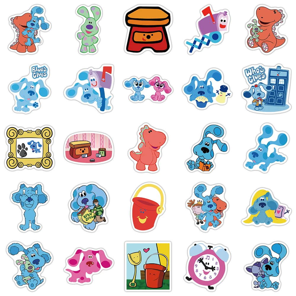 Pegatinas de animales de dibujos animados para ni&ntilde;os, calcoman&iacute;as de 10/30/50 Uds., para equipaje de guitarra, port&aacute;til, resistente al agua-4