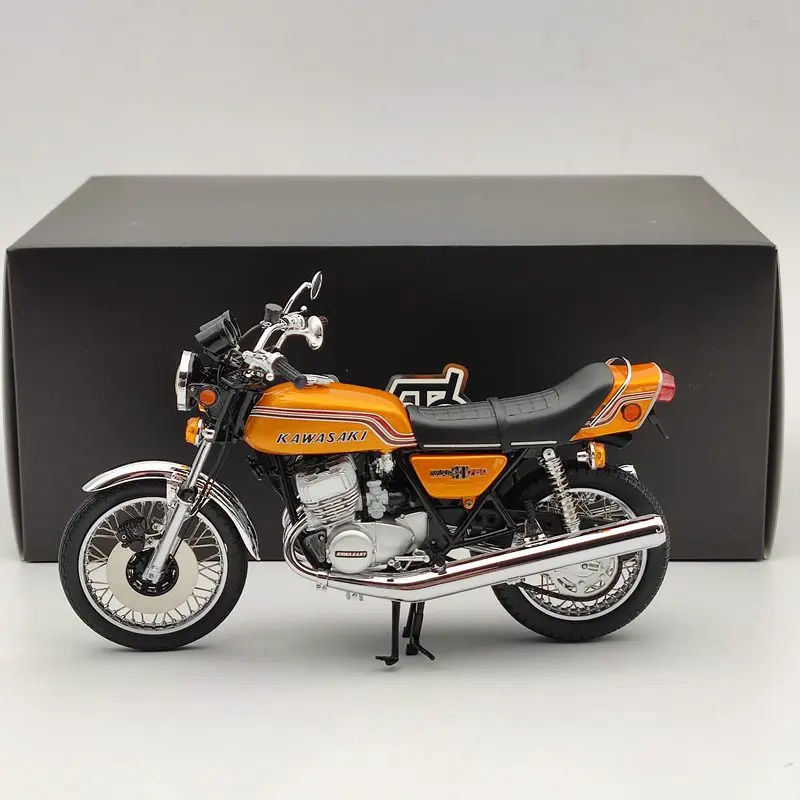 Wit's MOTO 1:12 para KAWASAKI MACH 750 modelo de motocicleta colección de resina con caja Edición Limitada Auto regalo