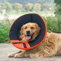 pet adjustable elizabethan collar dog wound care headgear collar anti licking ring sterilization anti scratch pet supplies