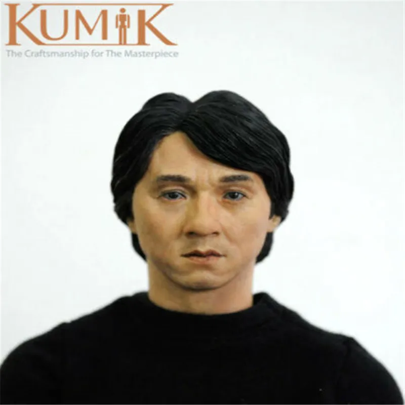 Kumik KM13 41 1:6Man Коллекционная Мужская голова Джеки Чан модель F 12 &quotфигурка тела