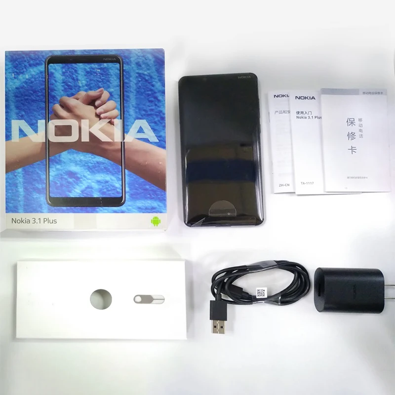 Оригинальный смартфон Nokia 3 1 Plus 4G 6 0 ''Android 8 MTK 6762 Octa Core + 32 ГБ rom 13 МП 5 Мп задняя
