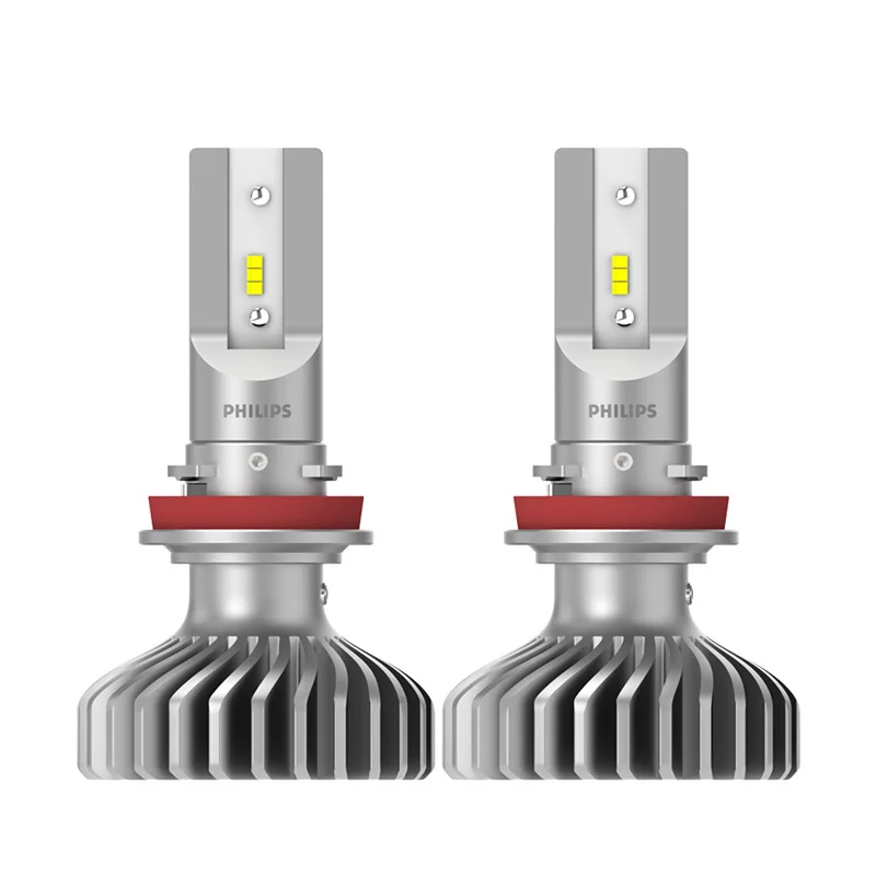 Philips X-treme Ultinon светодиодный H4 H7 H8 H11 H16 9005 9006 HB3 HB4 12V 6000K Автомобильный светильник