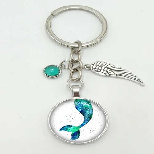 2019 Новый горячий морской Русалка шаблон серии Стеклянный кабошон сплав