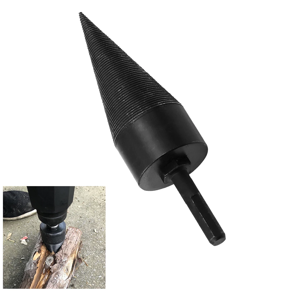 

Twist Kindling Axe Cutting Wood Splitter Professional Saw Home Tool Stick Drill Bit Accessories Timber Screw Cone