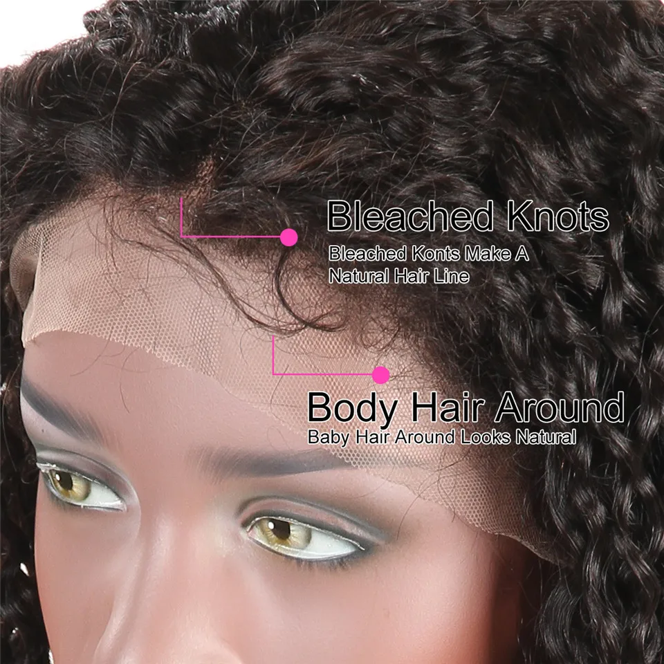 13х4 парики из человеческих волос на фронте шнурка кудрявые 13х6 фронта