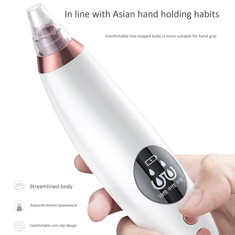 

Household Beauty Instrument Portable Cleaning Electric Cleansing Comedones Removal Device