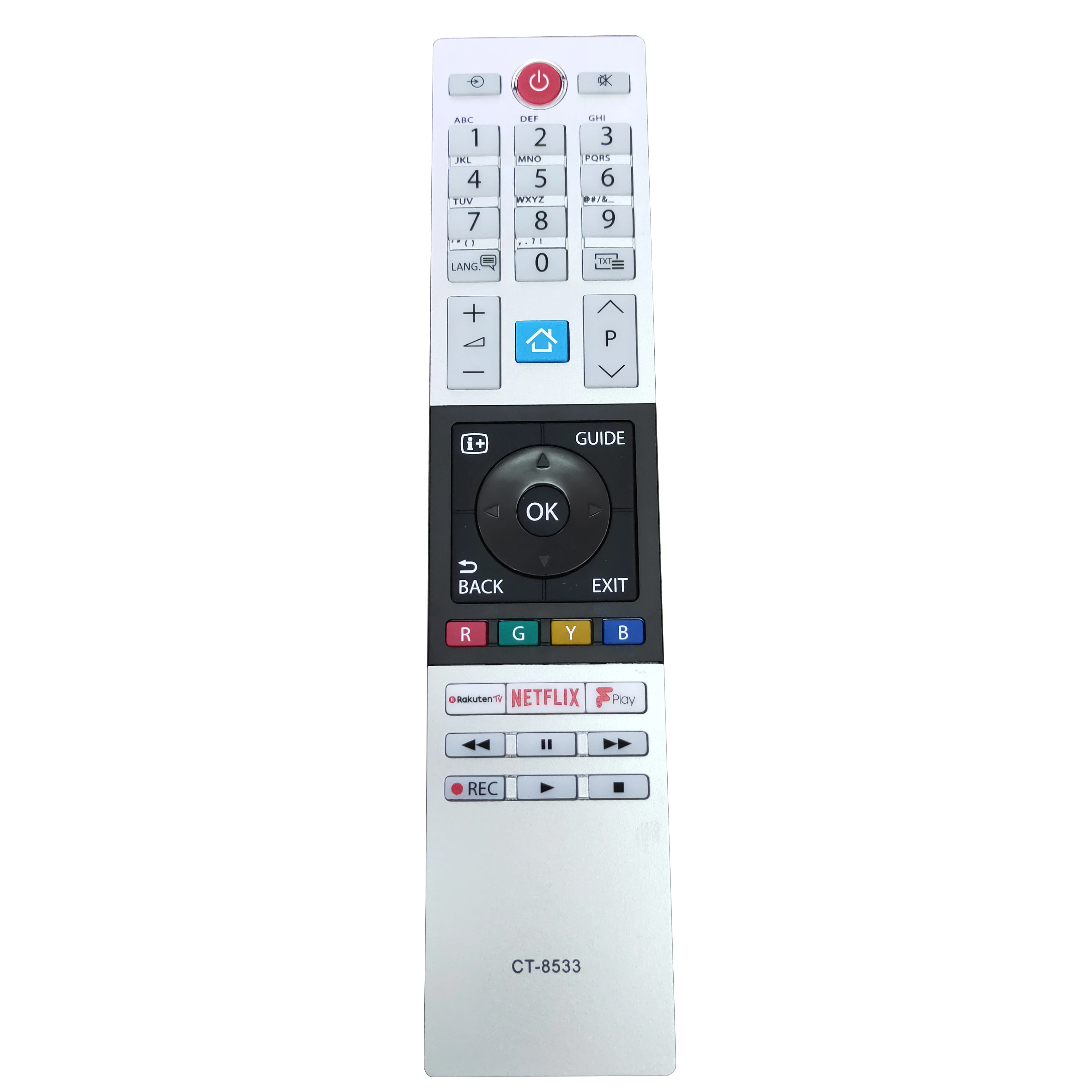 

NEW Replacement for Toshiba CT-8533 TV Remote control For 43U6863DB 55U6863DB 65U6863DB 75U6863DB 2018 Fernbedinenung