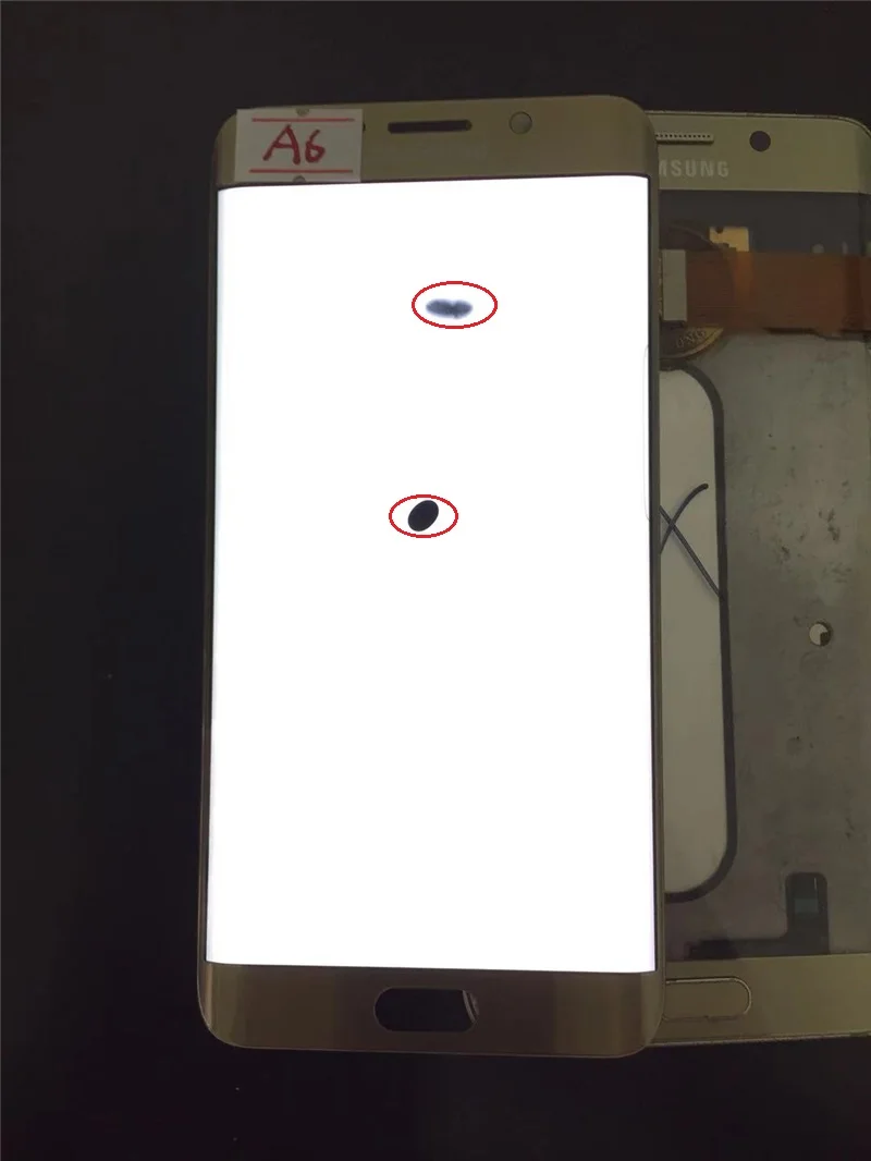NO.A6 Gold Для samsung Galaxy S6 Edge Plus lcd G928 G928F дисплей сенсорный экран дигитайзер в сборе для samsung S6 Edge PLUS lcd - Цвет: NO.A6 Gold