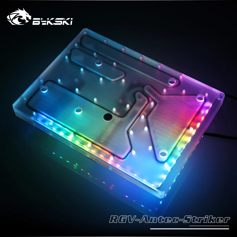 Bykski акриловая водная доска корпус для охлаждения решение использовать RGB/A RGB