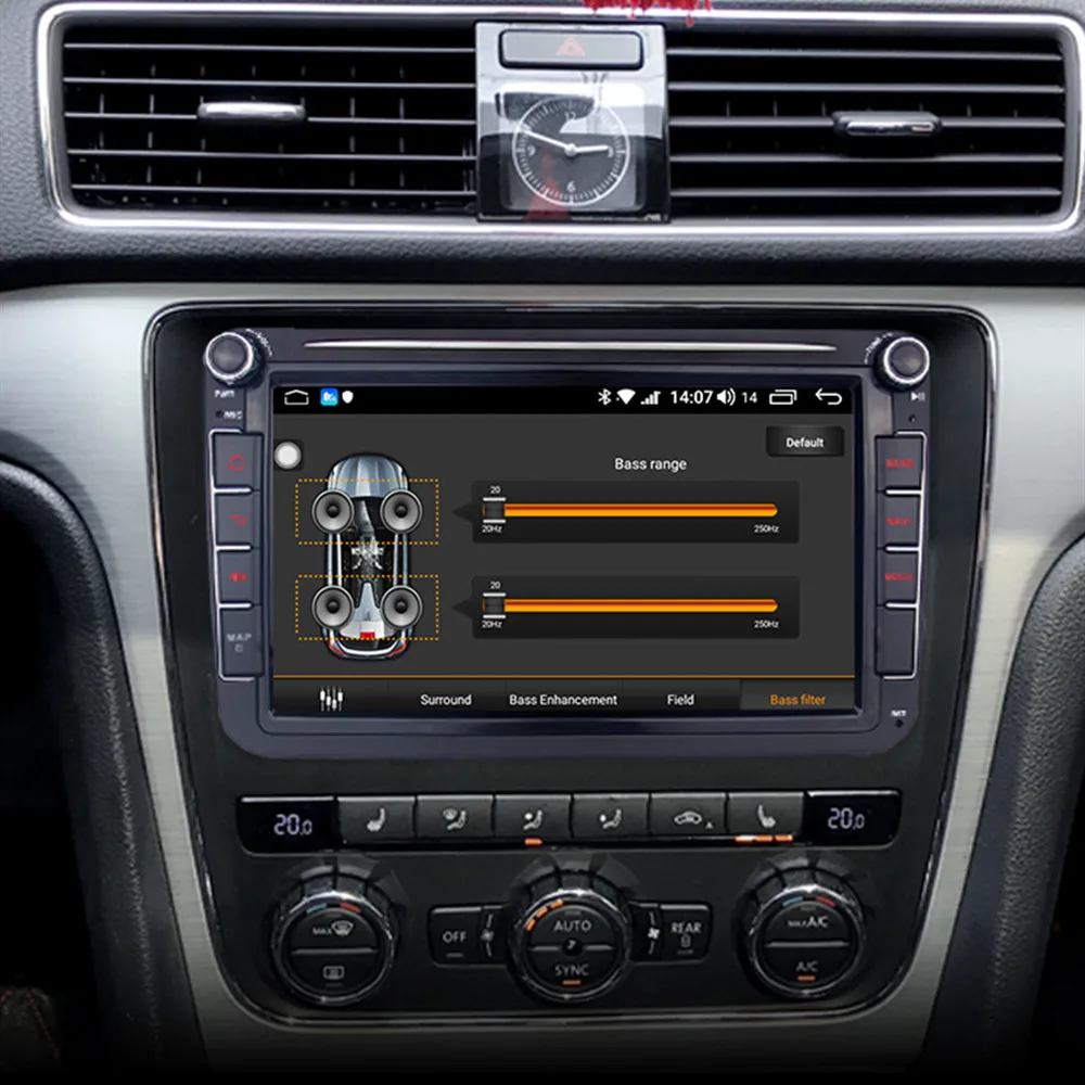 Радуясь 8 дюймов Android10 автомобиль радио для Volkswagen VW Passat B6/B7/CC GPS Navi Carplay DSP SPDIF