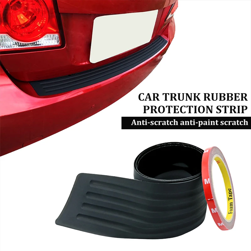 105 см Защитная Наклейка на края автомобиля задний бампер Накладка порог для Ford Focus