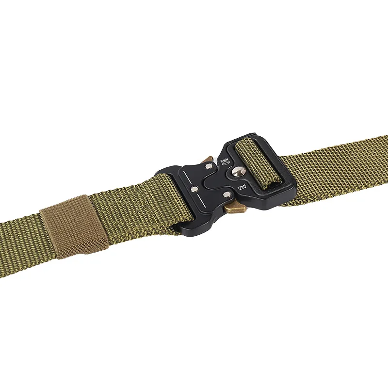 

Men's outdoor tactics wild survival belt loop multifunctional training release buckle loop outdoor training inner belt 4.3cm