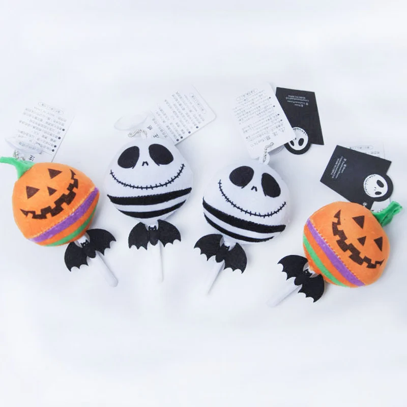 10 шт. аниме мультфильм Кошмар перед Рождеством Джек Тыква Голова плюшевая мягкая