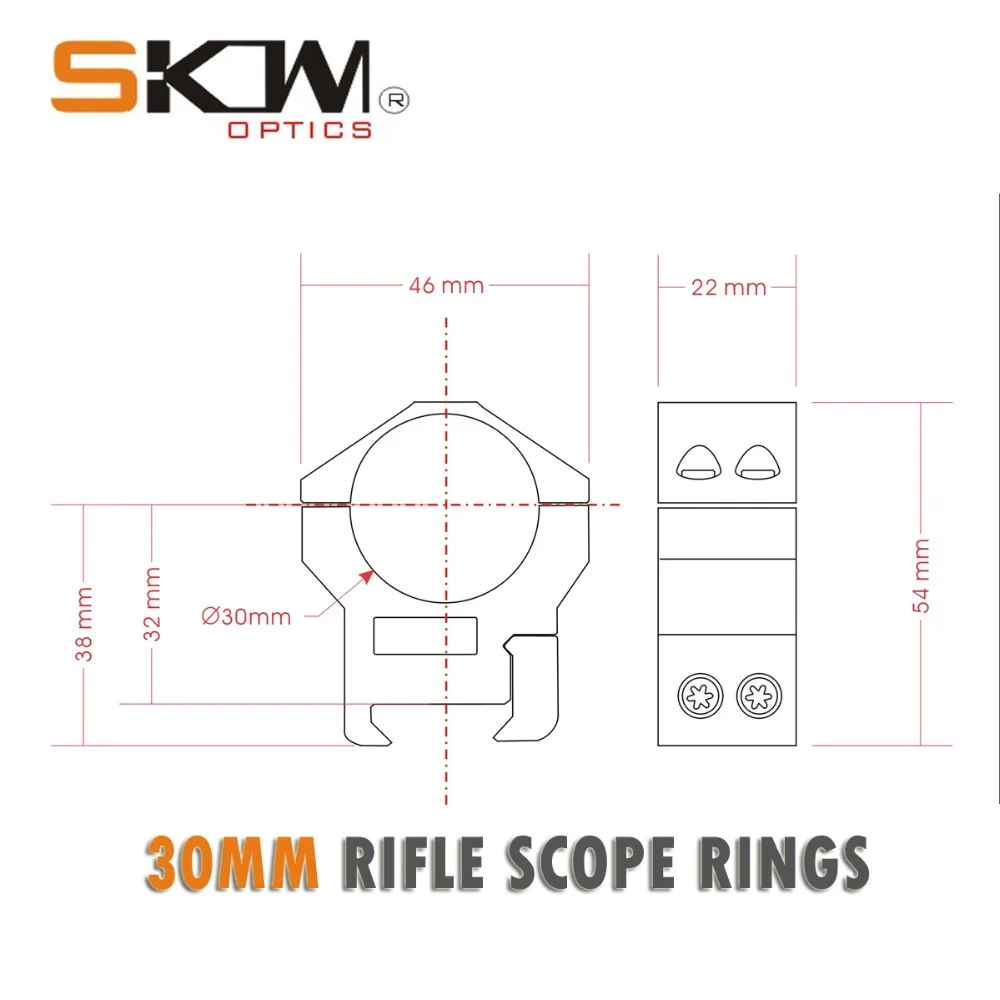 SKWoptics 1,25-5x26A тактические оптические Прицелы Охотничьи для АК AR, M4 прицел калашникового прицела BDC Сетка 30 мм кольца прицела
