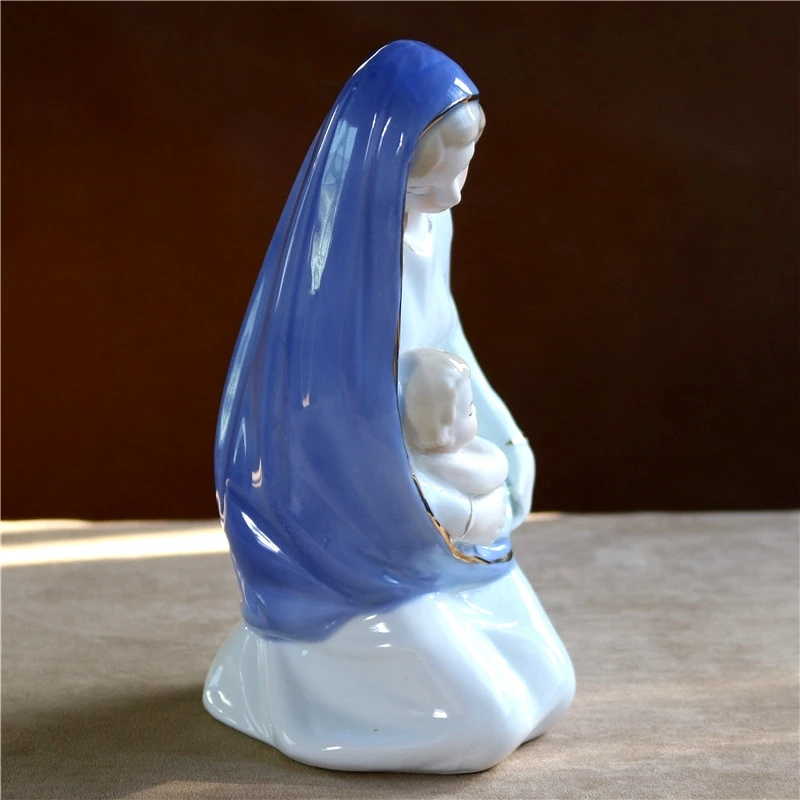 Фарфор искусственная керамика скульптура Иисуса религия фигурка орнамент декор
