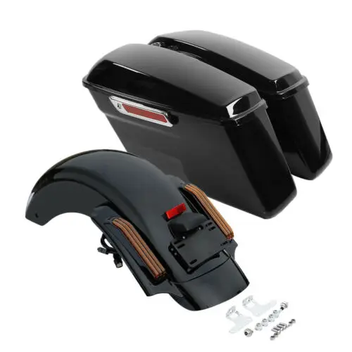 Мотоцикл сума заднее крыло светодиодный Системы для Harley Touring CVO Road King Стрит Глайд