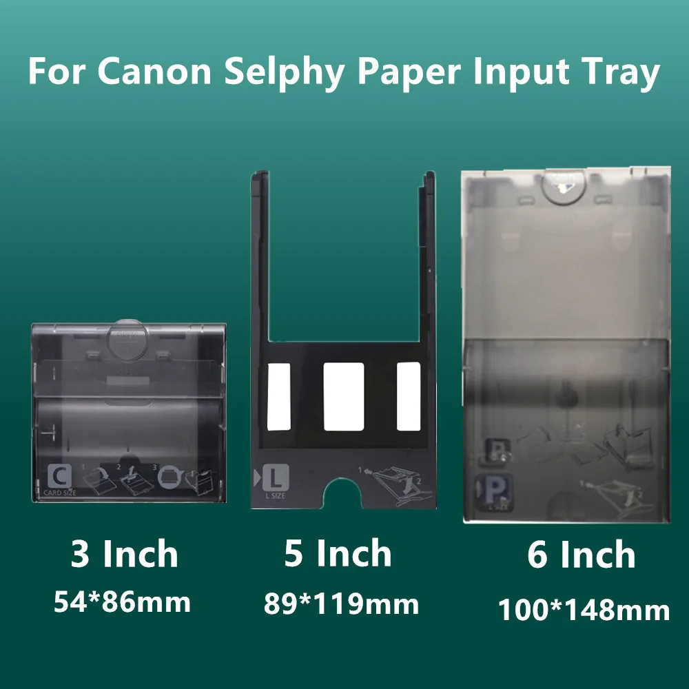 

3 inch 5 inch 6 inch Paper Input Tray Assembly PAPER PICKUP TRAY for Canon Selphy CP1300 CP1200 CP910 CP900 CP800 CP760 Printer