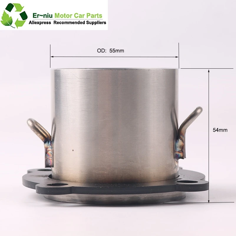 Универсальный глушитель выхлопной трубы мотоцикла Escape для Hyosung 150 125 250 400 650 500