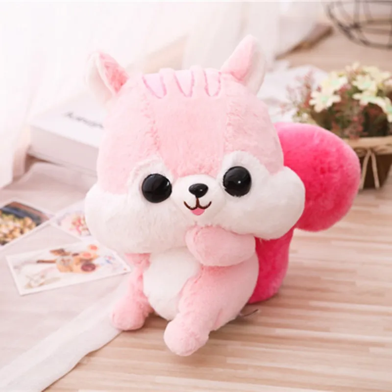 35 см 45 плюшевая игрушка белка милая мягкая мягкий плюшевый подарок высокое