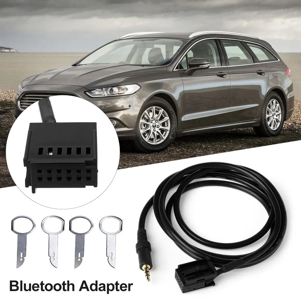 Вспомогательный входной адаптер 6000CD для Ford Fiesta & Fusion 2005 2008 Connect 2006 2012
