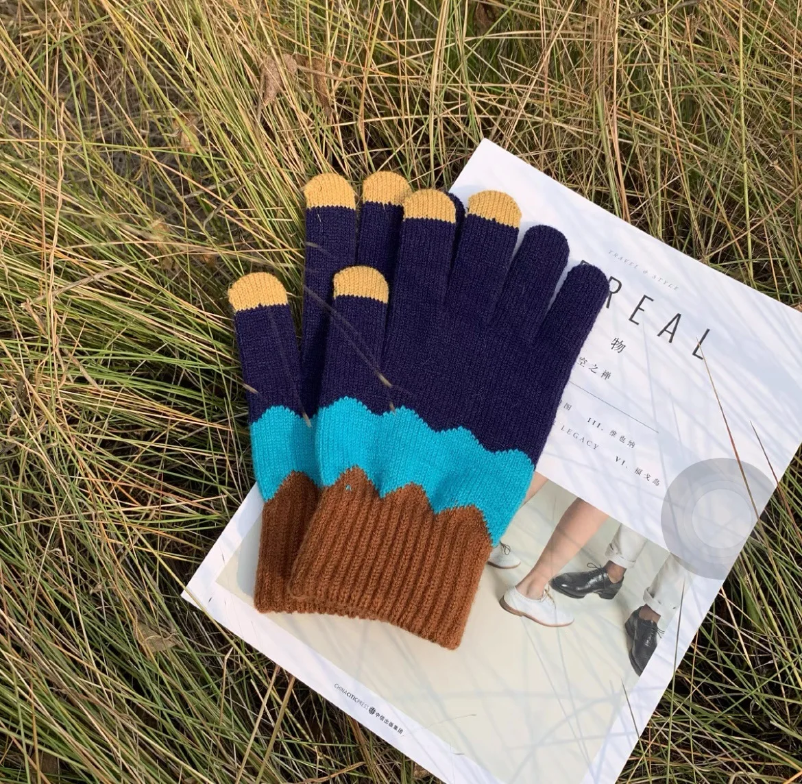 Couple Gloves Winter Female Cute Male Riding Warm Cold Proof Thickened Plush Touch Screen Women's Men's Mittens For | Аксессуары