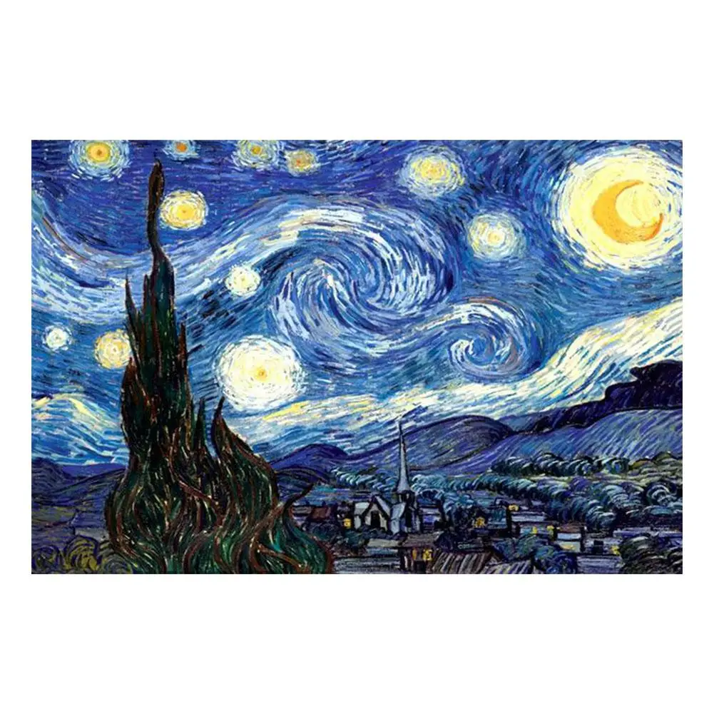 

1000PCS 50 * 75cm DIY Jigsaw Puzzle Toys Starry Sky Lavender Star Train Puzzle Jigsaw Puzzle Educational Toys For Kids Adult