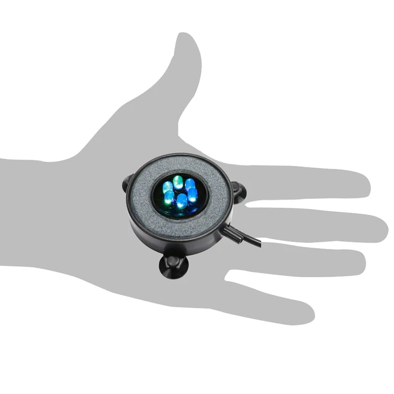 Новый светодиодный светильник для аквариума с пузырьками воздуха занавес