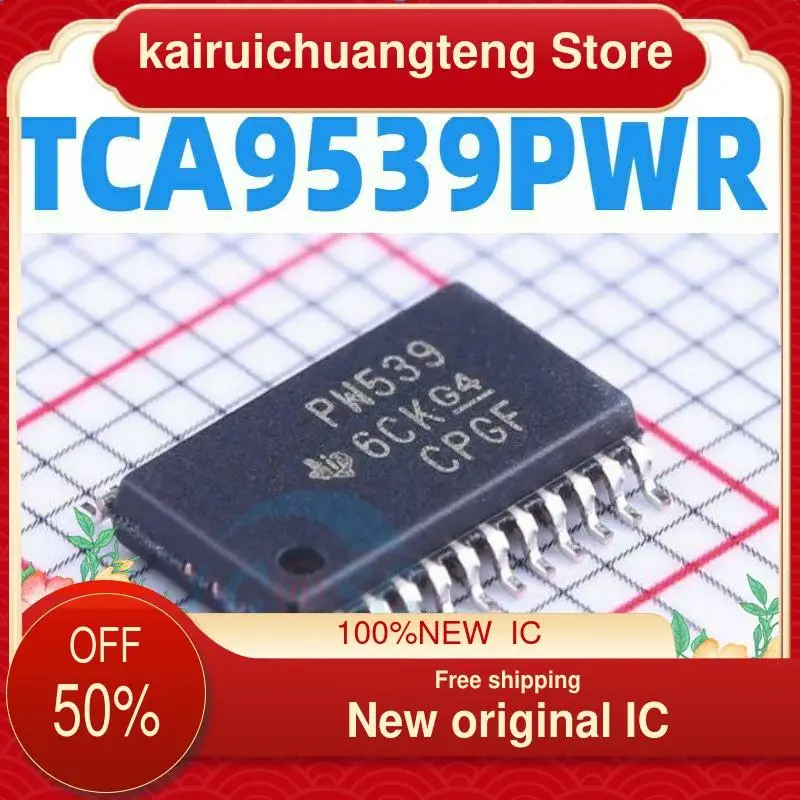 

10 шт TCA9539PWR TSSOP-24 PW539 новый оригинальный IC