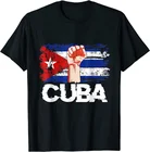 Футболка с изображением кубинского флага свободных кубинских кубиков