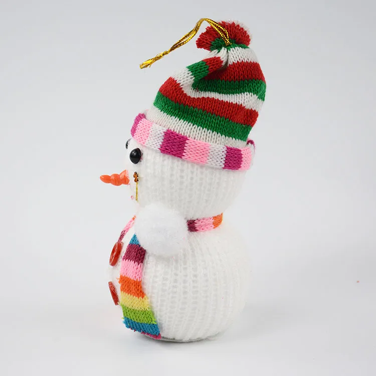 1Pc Lovely Christmas Doll Xmas Decorations Hanging New Year Snowman Pendant Random Colour | Дом и сад