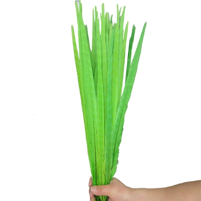 40 45 см 16 18 &quotКолечки перья из хвоста фазана для поделок черный белый длинный