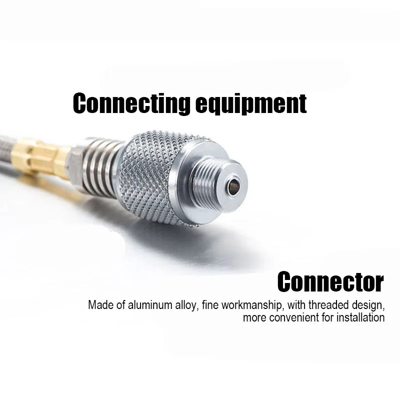 Туристическая горелка из нержавеющей стали газовый удлинитель с резьбой